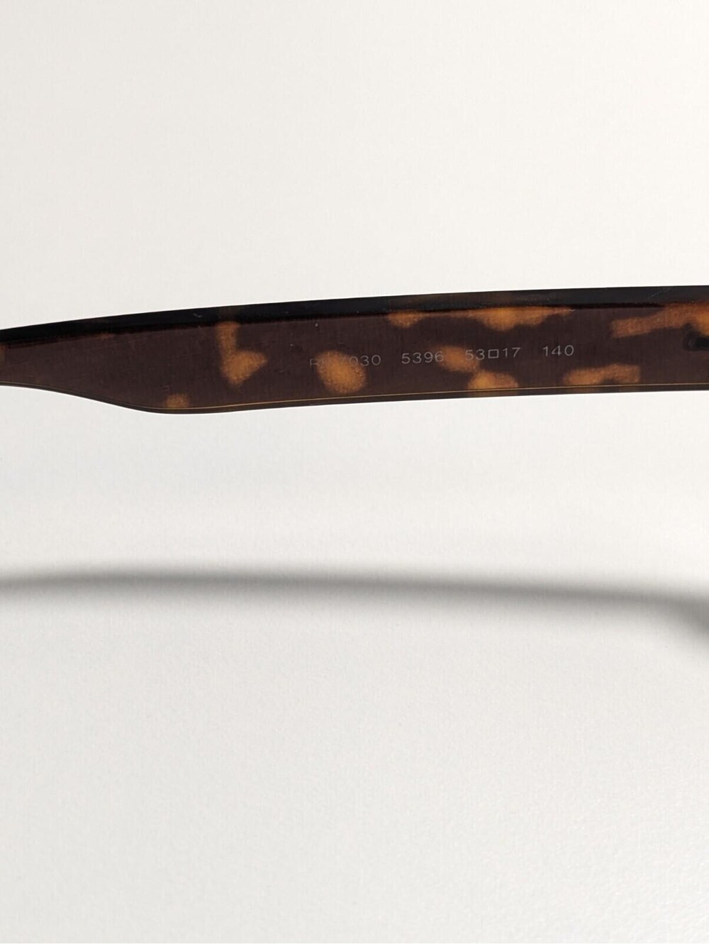 Ray Ban RB 7030 5396 Eyeglasses Brown Size: 53-17-140 Made In Italy FRAMES ONLY - Picture 6 of 9